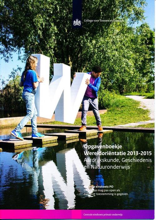 Centrale Eindtoets opgavenboekje Wereldoriëntatie 2013-2015, Boeken, Schoolboeken, Verzenden