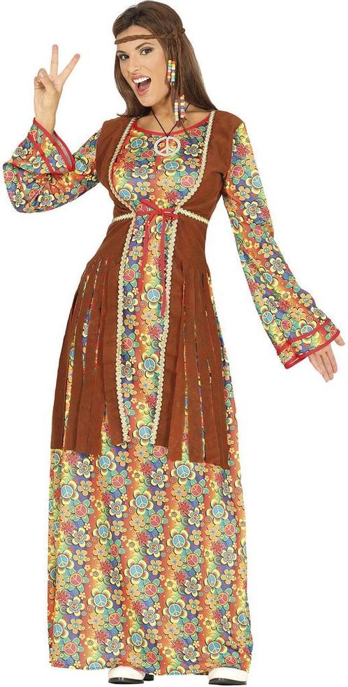 Hippie 60S Kostuum Dames Bloemen, Vêtements | Femmes, Costumes de carnaval & Vêtements de fête, Envoi