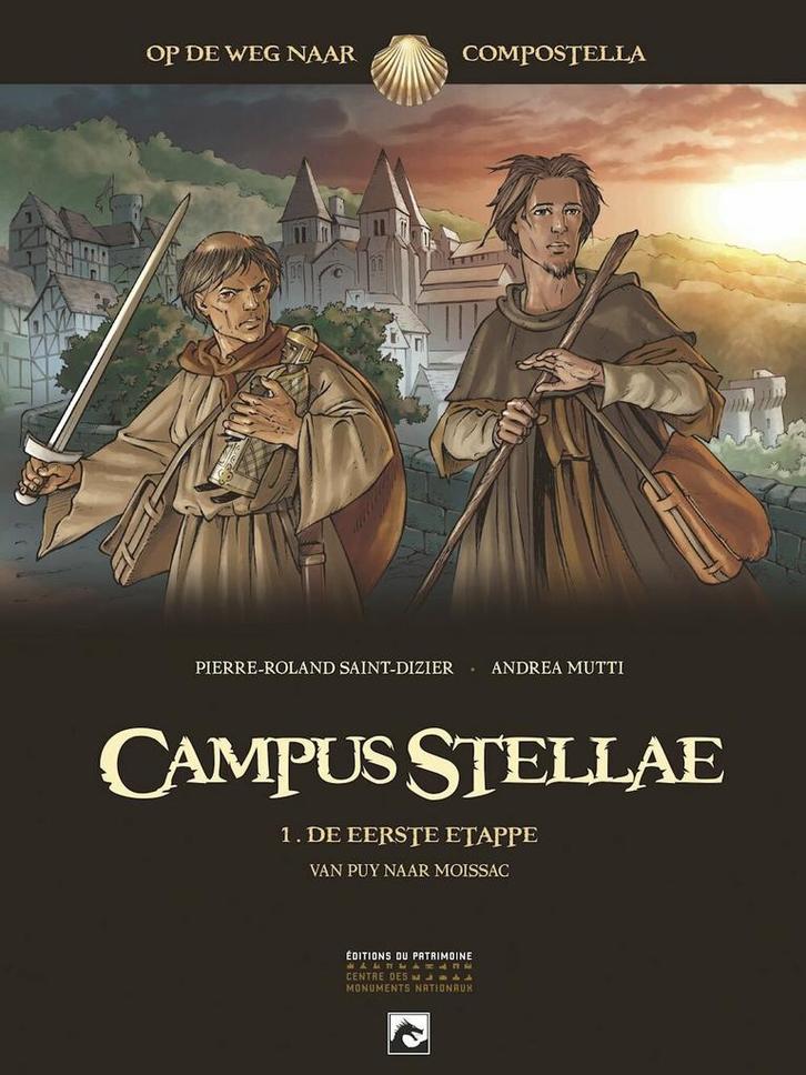 De eerste weg / van Le Puy naar Moissac / Campus Stellae / 1, Boeken, Stripverhalen, Zo goed als nieuw, Verzenden