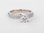 Verlovingsring - 18 karaat Witgoud - 1.13ct. tw. Diamant