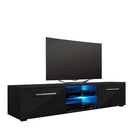2dekans | TV meubel kast Tenus -TV dressoir - met led, Huis en Inrichting, Kasten |Televisiemeubels, Ophalen of Verzenden