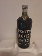 1937 Kopke, Matured in Wood - Vintage Port - Gebotteld in, Verzamelen, Wijnen, Nieuw