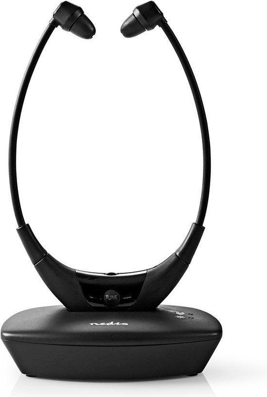 Nedis Draadloze TV-Koptelefoon - RF - In-Ear - Maximale b..., TV, Hi-fi & Vidéo, Casques audio, Envoi