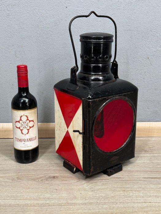 Seinlamp Oskwer 1966 - Lamp - Metaal - Seinlamp Oskwer 1966, Antiek en Kunst, Curiosa en Brocante