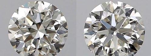 Sans Prix de Réserve - 2 pcs Diamant  (Naturelle)  - 0.86 ct, Handtassen en Accessoires, Edelstenen