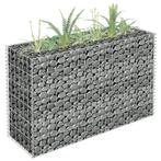 vidaXL Gabion plantenbak verhoogd 90x30x60 cm gegalvaniseerd, Tuin en Terras, Verzenden, Nieuw