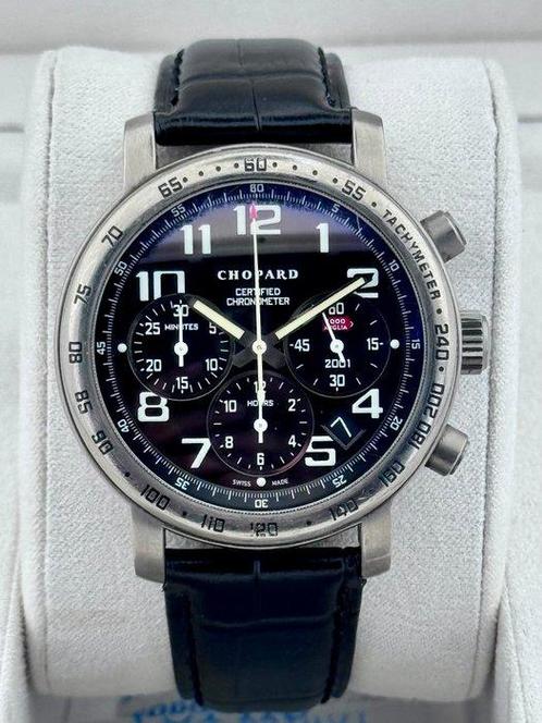 Chopard - Mille Miglia Titanium Automatic Chronograph - 8915, Handtassen en Accessoires, Horloges | Heren