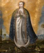École Espagnole (c. 1600) - Regina Coeli, Antiquités & Art