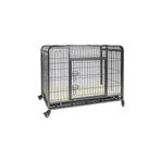 MaxxPet Hondenbench met Plaid - Verrijdbaar - 79x48x61cm, Ophalen of Verzenden