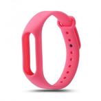 TPU armband voor Xiaomi Mi Band 2 Roze (Armbanden), Télécoms, Verzenden