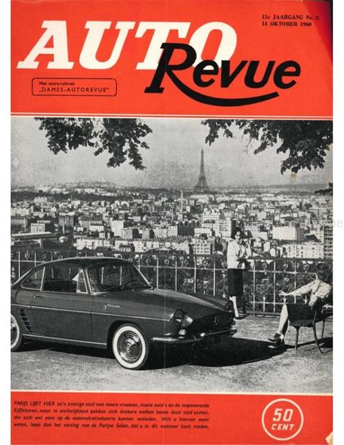 1960 AUTO REVUE MAGAZINE 21 NEDERLANDS, Livres, Autos | Brochures & Magazines, Enlèvement ou Envoi