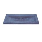 Wasblad Sanilux Trend Stone 100x47x5cm Natuursteen (zonder, Doe-het-zelf en Bouw, Ophalen of Verzenden, Nieuw, Overige typen