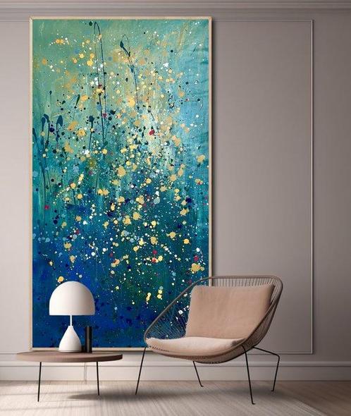 Cornelio Reut - Petali dorati, Antiek en Kunst, Kunst | Schilderijen | Modern