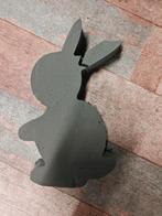 Oasis mini rabbit konijn haasje steekschuimvorm opzij met, Nieuw