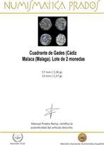 Hispanie, Gades Quadrans Gades (Cádiz), Malaca (Malaga).