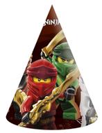 Lego Ninjago Feesthoedjes 6st, Verzenden