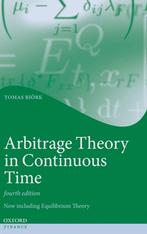 Arbitrage Theory in Continuous Time 9780198851615, Verzenden, Tomas Bjork