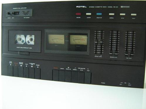 Rotel - RD 20 Cassetterecorder-speler, Audio, Tv en Foto, Radio's