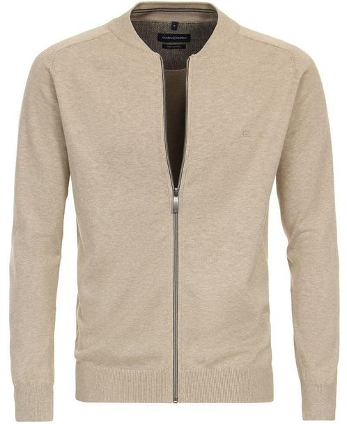 Casa Moda Vest Zip Beige maat Maat 52/54 (L) Heren, Kleding | Heren, Truien en Vesten, Beige, Nieuw, Maat 52/54 (L), Verzenden