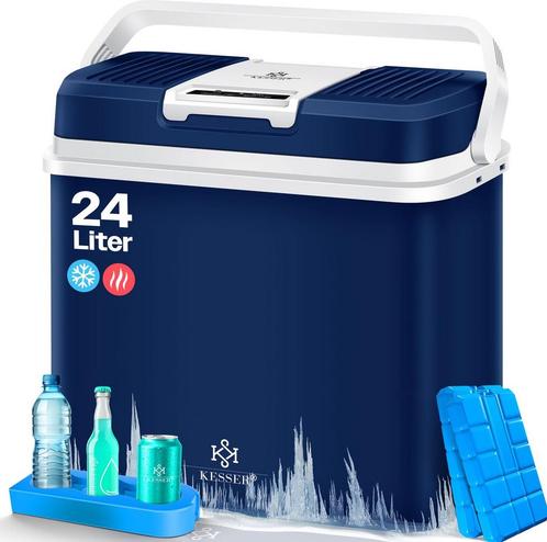 KESSER® Thermo-Elektrische Koelbox – 24L – 12V/230V – Marine, Huis en Inrichting, Woonaccessoires | Overige, Verzenden