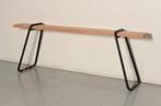 Lonc Alowha designbank, breece hout, 220 x 29 cm, Huis en Inrichting, Ophalen of Verzenden, Gebruikt