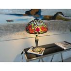 Tafellamp - Bloemen Tiffany-stijl - Metaal