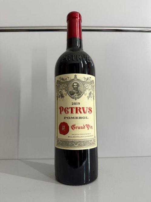 2019 Petrus - Pomerol - 1 Fles (0,75 liter), Verzamelen, Wijnen