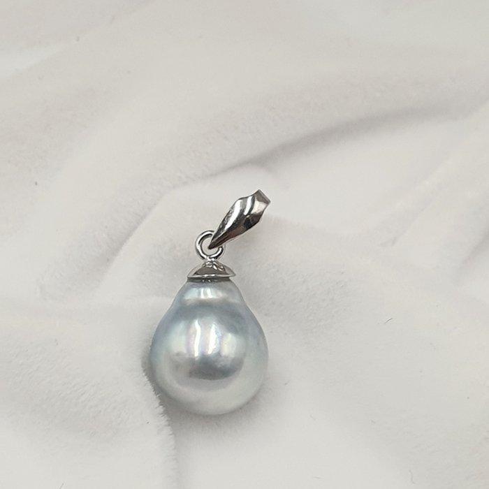 Zonder Minimumprijs - Oorstekers - 14 karaat Witgoud Parel -, Handtassen en Accessoires, Antieke sieraden