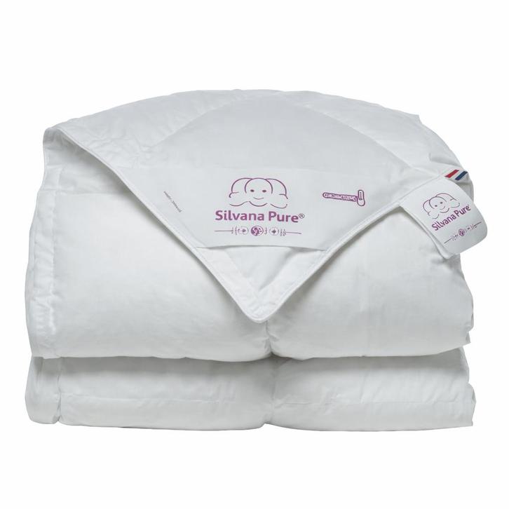 Silvana Pure Paars - 240 x 220 cm, Maison & Meubles, Chambre à coucher | Linge de lit