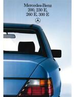 1985 MERCEDES BENZ E KLASSE BROCHURE NEDERLANDS, Boeken, Ophalen of Verzenden, Nieuw