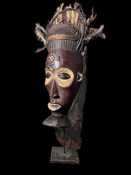 Masque Chihongo - Chokwe - DR Congo (Zonder Minimumprijs), Antiek en Kunst, Kunst | Niet-Westerse kunst