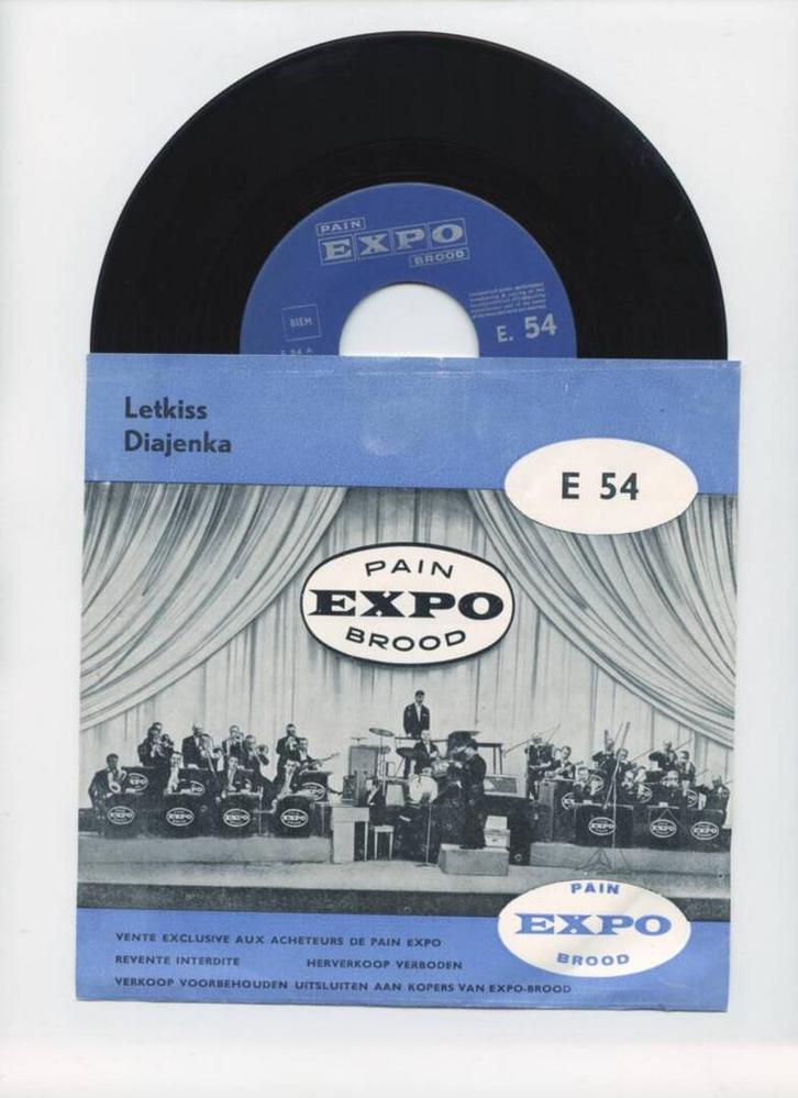 Anton Michka Orchestra – Letkiss / Diajenka (1-7-Vinyl-Sing, CD & DVD, Vinyles Singles, Enlèvement ou Envoi