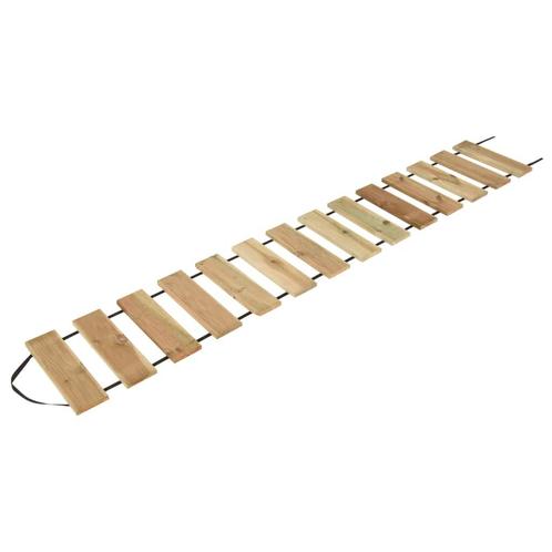 vidaXL Tuinpad oprolbaar 35x300 cm geïmpregneerd grenenhout, Doe-het-zelf en Bouw, Vloerdelen en Plavuizen, Nieuw, Verzenden