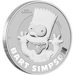 Tuvalu. 1 Dollar 2022 Bart Simpson, 1 Oz (.999)  (Zonder