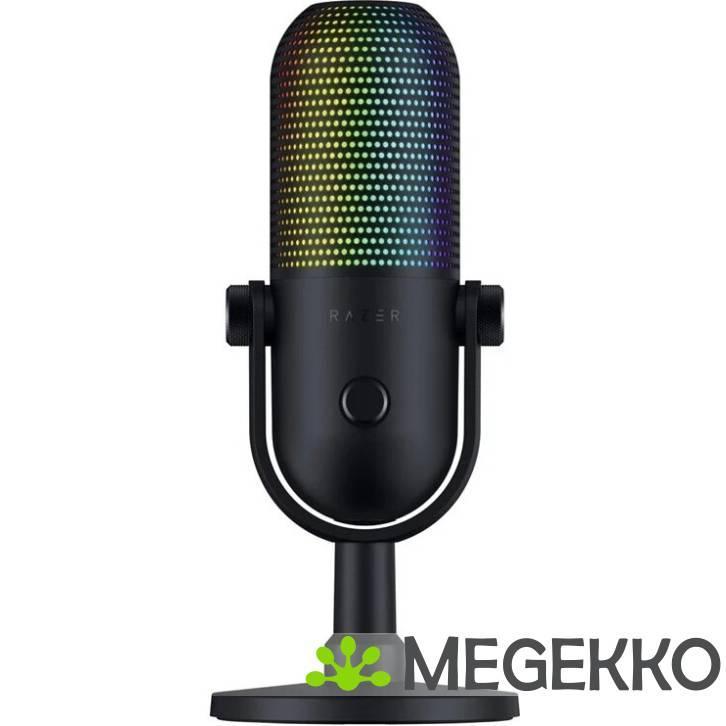 Razer Seiren V3 Chroma Microfoon Zwart, Computers en Software, Overige Computers en Software, Nieuw, Verzenden