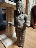 Beeld, Hindoegod - 47 cm - Zandsteen, Antiek en Kunst