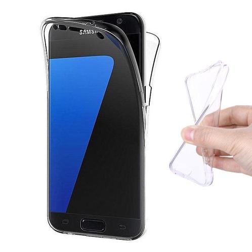 Samsung Galaxy S7 Edge Full Body 360° Transparant TPU, Télécoms, Téléphonie mobile | Housses, Coques & Façades | Samsung, Envoi
