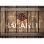 Bacardi pubbord relief 40x30 cm, Verzamelen, Merken en Reclamevoorwerpen, Nieuw