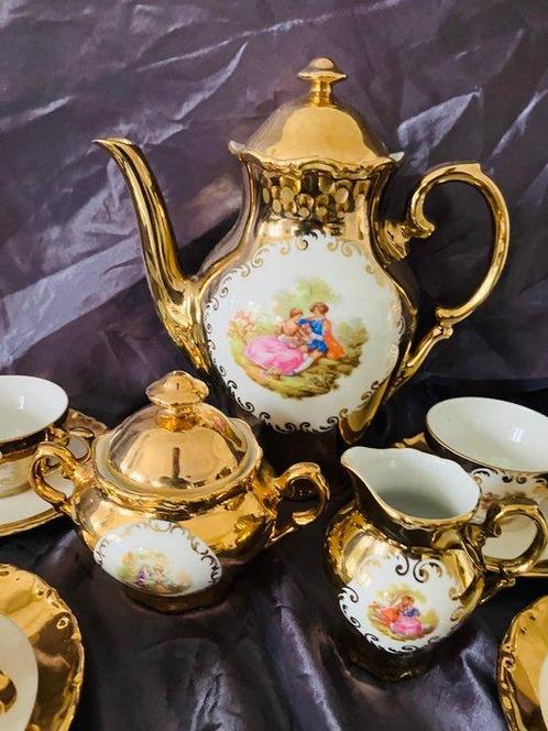 Bareuther - Bavaria - Service à café (25) - Versaillles -, Antiek en Kunst, Antiek | Meubels | Tafels
