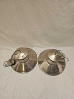 Lamp - Set van Metalen Industriele Hanglampen - Metaal, Antiek en Kunst