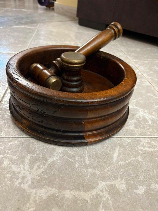 Notenkraker - Hout, Brons - Nutcracker, Antiek en Kunst, Antiek | Overige Antiek