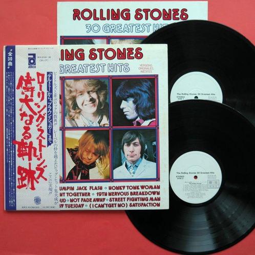 De Rolling Stones - 30 Greatest Hits / Japanese Promo Radio, CD & DVD, Vinyles Singles