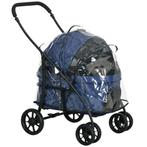 TRUUSK 2-in-1 Hondenbuggy en Kattenwagen - Inklapbaar met Re, Verzenden, Nieuw