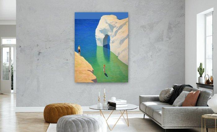 PIROU (1980) - gate of green - No Reserve, Antiek en Kunst, Kunst | Designobjecten