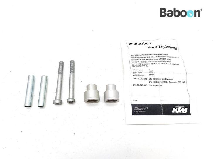 Bride de guidon KTM 950 Super Enduro R 2006-2008, Motoren, Onderdelen | Overige, Verzenden