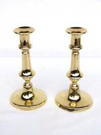 Kaarsenhouder (2) - Gegoten messing - Victoriaanse tijd