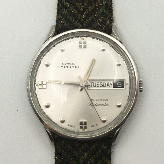 Swiss Emperor - Rotomatic DayDate - Zonder minimumprijs -, Handtassen en Accessoires, Horloges | Heren