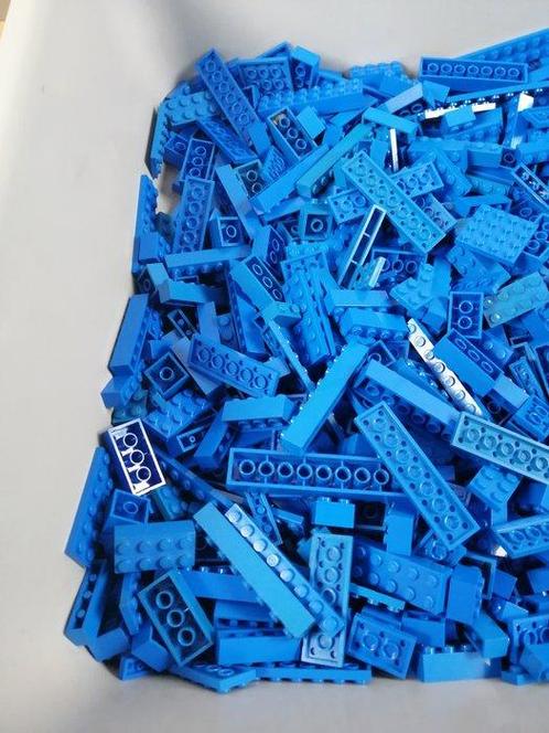 Lego - geen serie - 01 Partij van 1000 blauwe bouwstenen -, Kinderen en Baby's, Speelgoed | Duplo en Lego