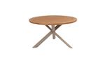 Taste by 4 Seasons Prado tafel latte met teak blad Ø 130 cm, Tuin en Terras, Nieuw