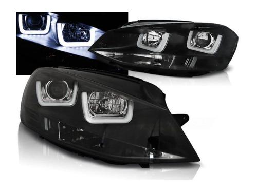 Koplamp units met U-LED Black VW Golf 7, Autos : Pièces & Accessoires, Éclairage, Envoi
